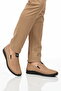 Sand Nubuck Genuine Leather Men's Casual Shoes