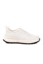 White Lace-Up Men's Casual Shoes - 2