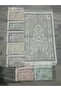 Luxury Chenille Dowry Mat - Self-Patterned Bridal Trunk Mat
