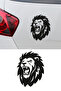 Roaring Lion Car Sticker - King Lion Sticker - Auto Motor Sticker 11X15Cm - 4