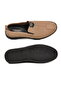 Sand Nubuck Genuine Leather Men's Casual Shoes - 5