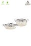 Sera Nova Ceramic 4 Piece Cookware Set - Latte - 2
