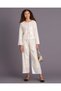 Senior Girls Beige Wideeg Trouser - 2