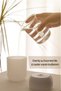 Ultrasonic Air Humidifier - Quiet Steam Maker, Aroma Diffuser, and Warm Led Night Light - 3