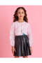 Girls Pink Casual Open Top