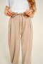 Front Pleated Soft Textured - Comfort Fabric Girls' Sweatpants - 4