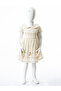 Girl's Summer Dress 9-24 Months 53152 Beige - 4