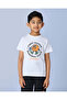 Boys Blue Denim Long Sleeve Shirt With White T-Shirt - 2