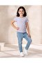 Girls Pink And Lilac Printed 2 Piece T-Shirts - 3