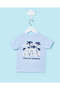 Infant Boys Blue Printed T-Shirt - 4