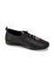 656206 Genuine Leather Transparent Sole Rubber Bonded Perforated Sports Shoes - 5