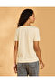 Women Beige Printed T-Shirt - 3