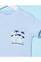 Infant Boys Blue Printed T-Shirt - 2