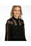 Erin Black Crochet Dress - 2