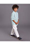 Boys Cream Casual Trousers - 5