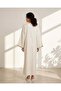 Women Cream Jallabiya With Embroidery - 4