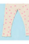 Infant Girls Yellow Printed Leggings - 3