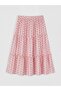Lcw Kids Elastic Waist Patterned Layered Girls' Skirt - 2