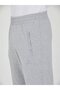 Gray Men's Sweatpants Relaxed Fit Basic Straight Leg Casual Sports Sweatpants - 7