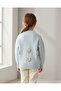 Girls Blue Embellished Pullover - 3