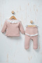 Baby Girl 10-Piece Ribbed Teddy Bear Embroidered Hospital Discharge Set with Special Box - 6