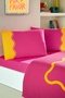 Neon Wave Double Elastic Sheet Pique Set - 3