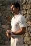Jeff Selanik Knitted Polo Collar Half Zipper Thin Knitwear Men's T-Shirt - Ecru - 3