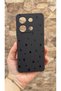 Redmi 15C Compatible Mini Black Star Patterned Silicone Shock Absorbing Classic Protective Rubber Case - 2