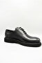 Luka black men's leather shoes - 6