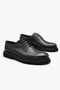 Luka black men's leather shoes - 3