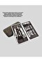 Portable Leather Toiletry Kit for Travel - 12-Piece Personal Care Bag - 4