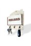 Home Shop Workplace Door-Side Entryway Hanging Key Holder Hanging Mailbox Magazine Rack Brochure Holder Newspaper Rack Multi-Purpose Wall Panel Metal Wooden Hanger Home Office Entrance Hall Organizer Decorative Set