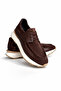 Silva Brown Men's Leather Shoes - 5