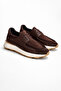 Silva Brown Men's Leather Shoes - 6
