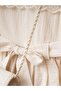 Robası Piped Linen Girl's Dress - 5
