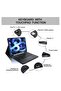 iPad Keyboard Case for iPad Air 4th Generation, Detachable Wireless Bluetooth Trackpad Keyboard, Sma - 3