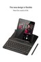 Samsung Galaxy Z Fold 4 Case,Screen Protector Keyboard Leather Case Stylus+Pen Slot Phone Office Kit - 3