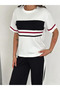 Striped Modal Fabric Cotton Comfortable Casual and Stylish Summer Tracksuit Set - 3