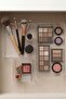 3-Piece Transparent Drawer Makeup and Jewelry Organizer Set & Modular Organizer with Dividers - 3