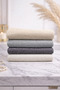 2-Piece Coffee Color Non-Slip Base Sofa Cover Embossed Multi-Purpose Shiny Sofa Bed Cover Otera - 7
