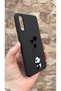 Samsung Galaxy A70 Compatible Heart Panda Patterned Silicone Shock Absorbing Classic Protected Rubber Case - 3