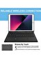 Touchpad iPad Case Keyboard 9.7 inch, Compatible with iPad 6th Generation iPad 5th Gen, iPad Pro 9.7 - 2
