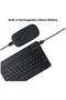 Rechargeable Bluetooth Keyboard and Mouse Combo Ultra-Slim Portable Compact Wireless Mouse Keyboard - 4