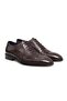Brown Lace-Up Genuine Leather Sole Men's Shoes