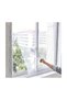 Tu Double Wing White Window Screen - 2