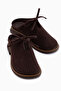 Jela Brown Suede Women's Slippers - 6