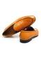 Mustard Color Laceless Genuine Leather Men's Shoes - 2