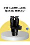 Car Dual Cup Holder 360 °   Rotary Adjustable Width System - Practical Organization