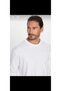 Men's Long Sleeve T-Shirt Combed Cotton Zero Collar Collarless