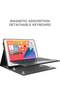 Keyboard Case with Touchpad for iPad 10.2 9th Generation 2021/8th Gen 2020/7th Gen 2019 Magnetically - 2